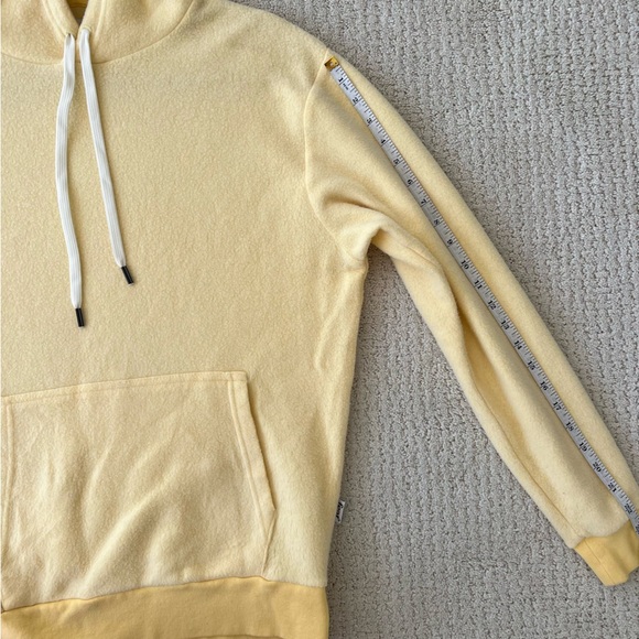 FEAT Yellow Fleece Blanket Blend Hoodie Unisex Fit S - Picture 12 of 12